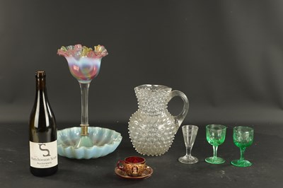 Lot 21 - A COLLECTION OF 19TH CENTURY GLASSWARE