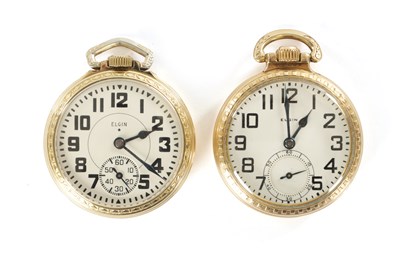 Lot 311 - ELGIN NATIONAL WATCH CO. 'B.W. RAYMOND' 10K GOLD FILLED POCKET WATCH