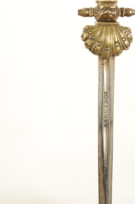 Lot 522 - AN 18TH CENTURY GERMAN SWORD