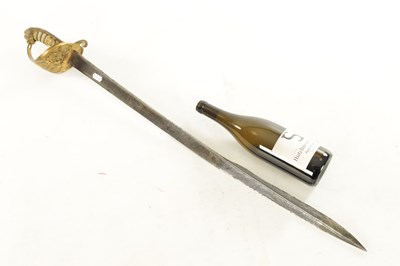 Lot 566 - AN 1827 PATTERN NAVAL OFFICERS PRESENTATION SWORD