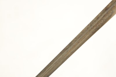 Lot 555 - AN 18TH CENTURY CONTINENTAL SMALL SWORD