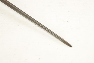 Lot 555 - AN 18TH CENTURY CONTINENTAL SMALL SWORD