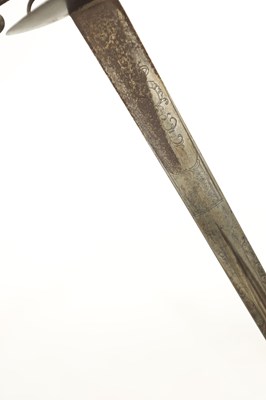 Lot 555 - AN 18TH CENTURY CONTINENTAL SMALL SWORD