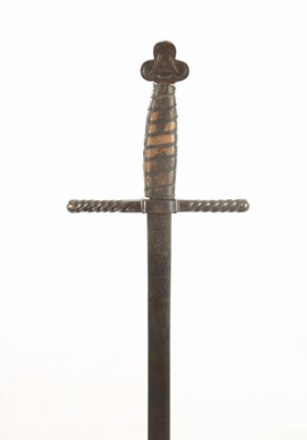 Lot 525 - AN 18TH CENTURY CONTINENETAL SWORD