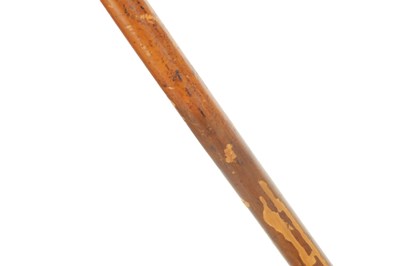 Lot 452 - A LATE 19TH CENTURY MALACCA DAGGER STICK