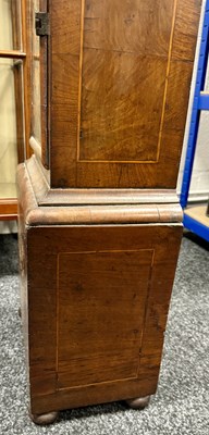 Lot 1134 - EDWARD STANTON, LONDON. A FINE WILLIAM AND MARY PANELLED MARQUETRY 10" LONGCASE CLOCK