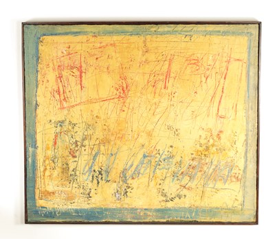 Lot 955 - GONZALEZ BRAVO (b.1944). LARGE OIL ON CANVAS