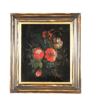 Lot 938 - AN 18TH CENTURY DUTCH SCHOOL OIL ON COPPER