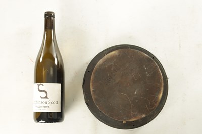 Lot 1138 - A LATE 19TH CENTURY ENGLISH FUSEE SHIPS CLOCK