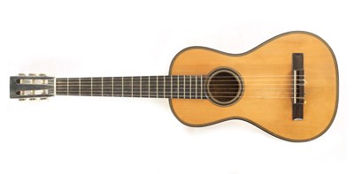 Lot 628 - A 19TH CENTURY FRENCH CASED GUITAR BY ORY, A PARIS