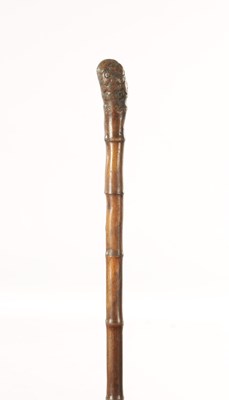 Lot 472 - A 19TH CENTURY BAMBOO SWORD STICK