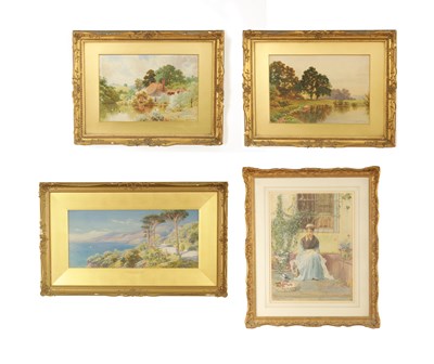 Lot 985 - A COLLECTION OF WATERCOLOURS