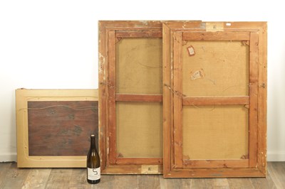 Lot 933 - F. BRIEARD. A LARGE PAIR OF ITALIAN OILS ON CANVAS