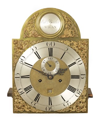 Lot 994 - WILLIAM BARKER, WIGAN. A GEORGE III EIGHT-DAY LONGCASE CLOCK MOVEMENT