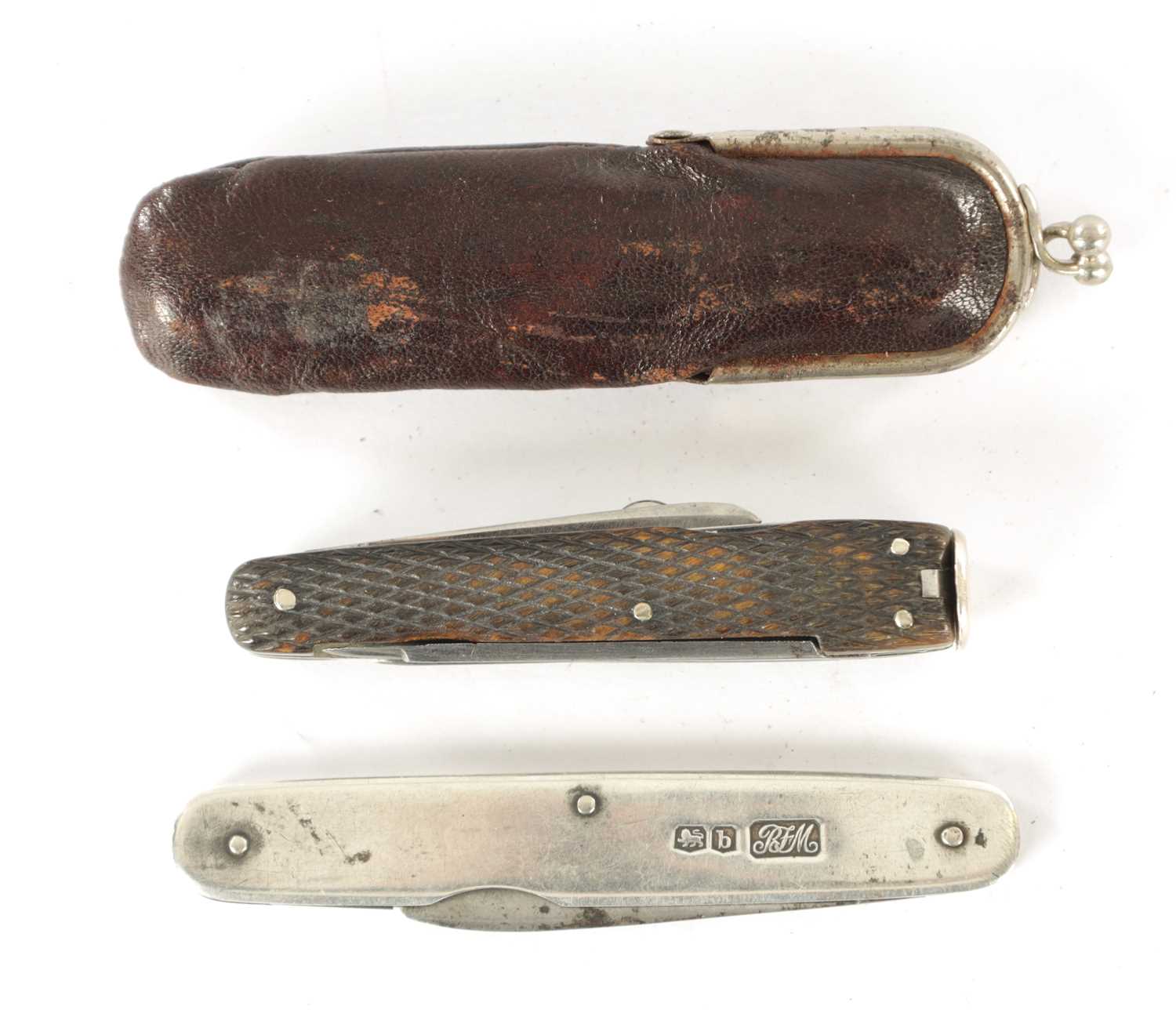 Lot 508 - A NEEDHAM BROTHERS PIPE SMOKER'S FOLDING KNIFE