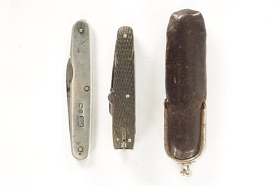 Lot 508 - A NEEDHAM BROTHERS PIPE SMOKER'S FOLDING KNIFE