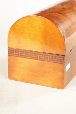 Lot 1174 - A VICTORIAN INLAID WALNUT WRITING BOX