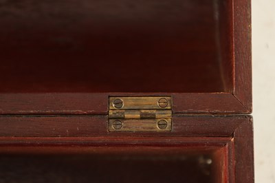 Lot 1174 - A VICTORIAN INLAID WALNUT WRITING BOX