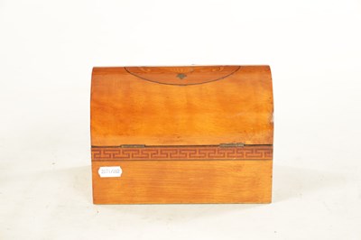 Lot 1174 - A VICTORIAN INLAID WALNUT WRITING BOX