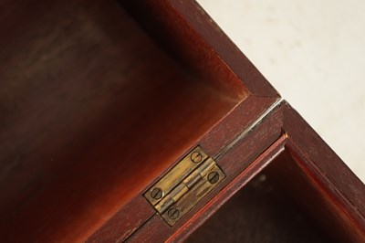 Lot 1174 - A VICTORIAN INLAID WALNUT WRITING BOX