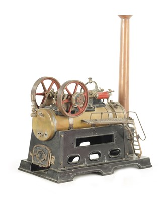 Lot 635 - A 1930’S GERMAN LIVE STEAM ENGINE