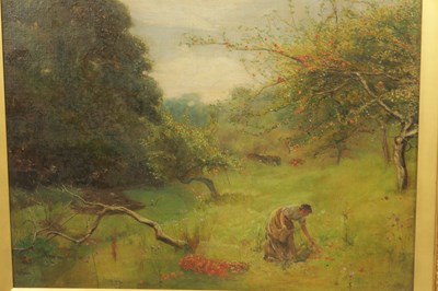 Lot 895 - JOHN WILLIAM NORTH, A.R.A., R.W.S. (1842-1924) OIL ON CANVAS