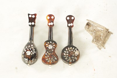 Lot 278 - A COLLECTION OF LATE 19TH CENTURY MINIATURE INSTRUMENTS