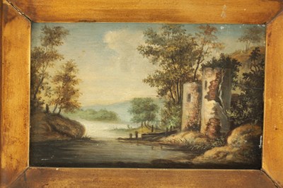 Lot 923 - A 19TH CENTURY OIL ON BOARD