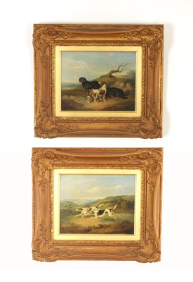 Lot 903 - PAUL JONES (1855-1888). A PAIR OF 19TH CENTURY OILS ON CANVAS