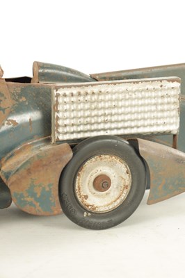 Lot 682 - A 1920’S KINGSBURY TINPLATE CLOCKWORK MODEL OF CAMBELL-NAPIER BLUEBIRD