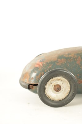 Lot 682 - A 1920’S KINGSBURY TINPLATE CLOCKWORK MODEL OF CAMBELL-NAPIER BLUEBIRD