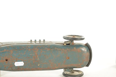 Lot 682 - A 1920’S KINGSBURY TINPLATE CLOCKWORK MODEL OF CAMBELL-NAPIER BLUEBIRD