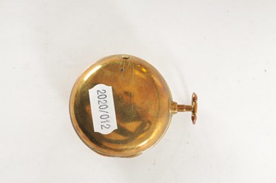 Lot 314 - A RARE GEORGE III PAIR CASED POCKET WATCH BY YORK MAKERS, HAMPSTON PRINCE & CATTLES