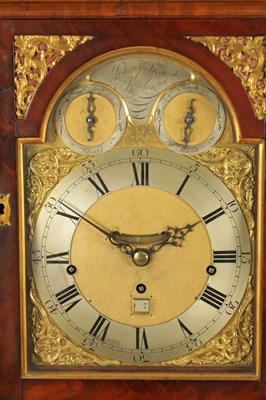 Lot 1096 - JOHN SCOTT, LONDON. A GEORGE III ORMOLU MOUNTED QUARTER CHIMING MUSICAL BRACKET CLOCK