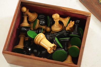 Lot 765 - A JACQUES OF LONDON STAUNTON CHESSMAN CHESS SET