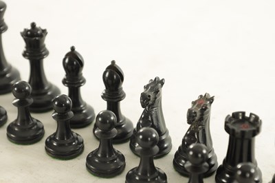 Lot 765 - A JACQUES OF LONDON STAUNTON CHESSMAN CHESS SET