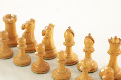 Lot 765 - A JACQUES OF LONDON STAUNTON CHESSMAN CHESS SET