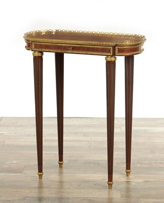 Lot 1387 - PAUL SORMANI, PARIS (1817-1877) A FINE 19TH CENTURY FRENCH PARQUETRY INLAID AND KING WOOD OCCASIONAL TABLE