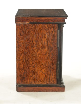 Lot 1181 - A LATE 19TH CENTURY PALMWOOD TABLE CABINET