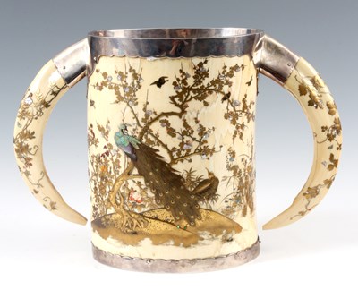 Lot 172 - A FINE LATE 19TH CENTURY SHIBAYAMA UNUSUALLY...