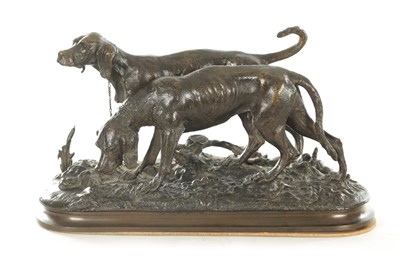 Lot 664 - CHRISTOPHE FRATIN A GOOD 19TH CENTURY FRENCH BRONZE ANIMALIER SCULPTURE