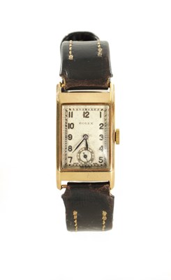 Lot 305 - A GENTLEMEN’S 1930’S 9CT GOLD ROLEX PRINCE WRIST WATCH