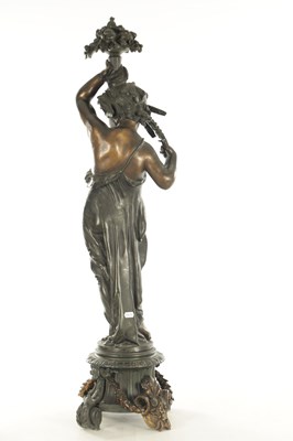 Lot A LARGE LATE 19TH CENTURY FRENCH BRONZE SCULPTURE