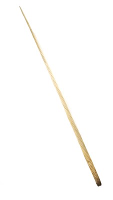 Lot 646 - A FINE 19TH CENTURY NARWHAL TUSK