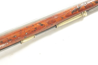 Lot 550 - A GEORGE III CAVALRY FLINTLOCK ELLIOTT CARBINE AND BAYONET SIGNED WHEELER