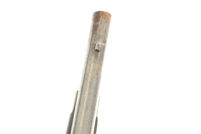 Lot 550 - A GEORGE III CAVALRY FLINTLOCK ELLIOTT CARBINE AND BAYONET SIGNED WHEELER