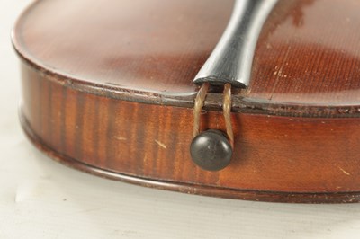 Lot 622 - AN ANTIQUE VIOLIN BEARING LABEL FOR “THE MAIDSTONE, LONDON”