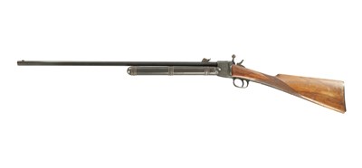 Lot 528 - A LATE 19TH CENTURY GAS FILLED AIR RIFLE BY PAUL GIFFARD