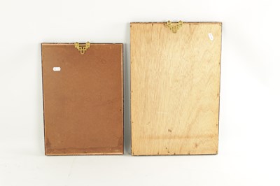 Lot 152 - TWO 19TH CENTURY CHINESE PORCELAIN PLAQUES