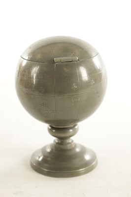 Lot 168 - AN UNUSUAL JAPANESE MEIJI PERIOD GLOBE CADDY